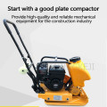 Gasoline Plate Compactor Small Compaction Plate Compactor Asphalt Road Backfill Soil Vibration Plate Compactor Power Tools 5500W
