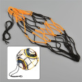 Black&Yellow Nylon Net Bag Ball Outdoor Durable Standard Carry Mesh for Volleyball Basketball Football Soccer Multi Sport Game