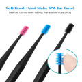 3 Colors Curette Remover Ear Pick Ear Wax Spoon Spiral Design Soft Silicone Durable Single Double-end Ear Cleaner Makeup Tools