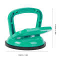 Permanent Magnet Lifter Magnetic Glass Lifter Suction Puller Moving Tool Aluminum Alloy + Rubber Green Standard