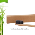 50 Pack Eco-Friendly Bamboo charcoal Soft Bristles BPA-free Biodegradable Teeth brush Oral Care Toothbrushes travel tube box set