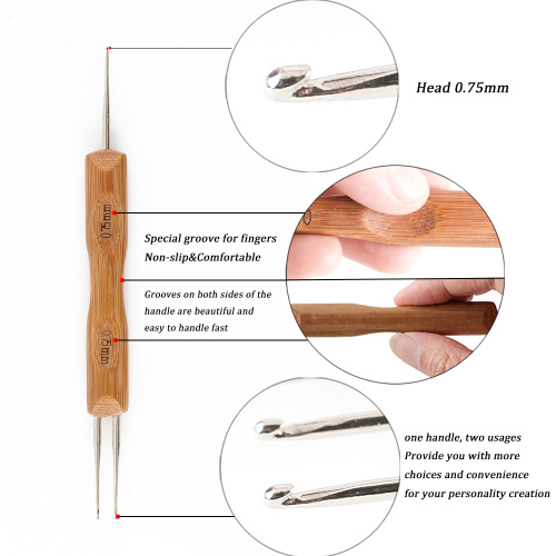 Double Ended Braiding Dreadlocks Crochet Hooks Needle Supplier, Supply Various Double Ended Braiding Dreadlocks Crochet Hooks Needle of High Quality