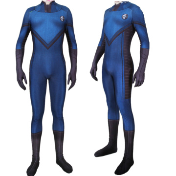 Movie Fantastic Four Cosplay Costume Superhero Zentai Bodysuit Suit Jumpsuits