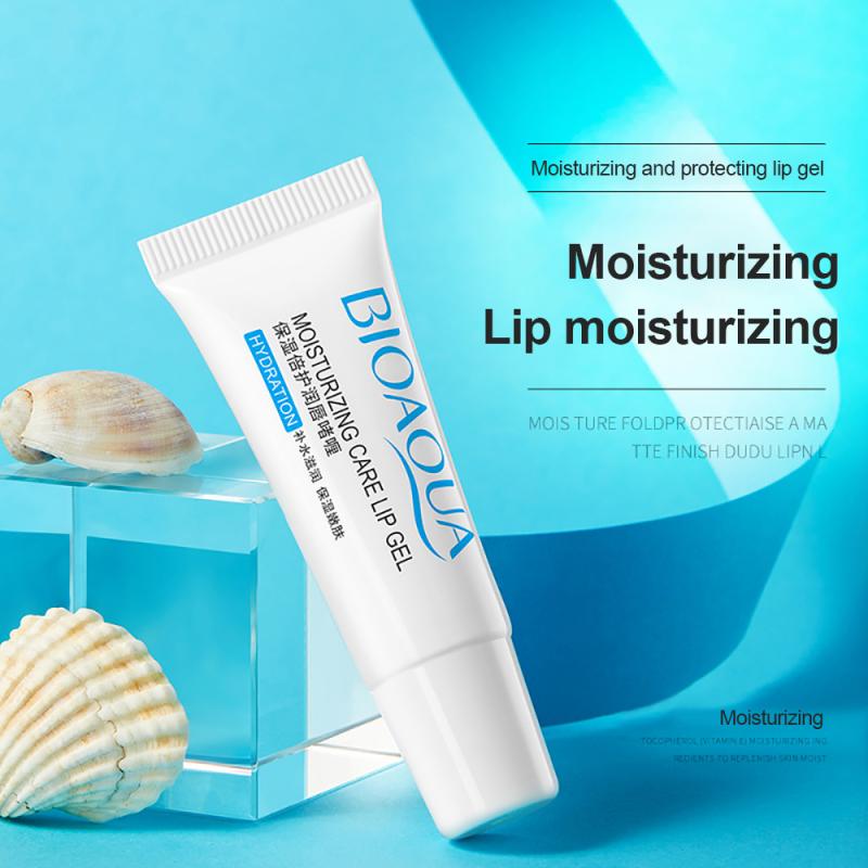 10g New Lip Gel Moisturizing Repair Dry Long Lasting Glossy Nourishing Lip Balm Gel Exfoliating Lip Skin Care Products TSLM1