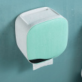 Wall Mount Toilet Paper Holder Shelf Tissue Box Waterproof Toilet Paper Tray Roll Paper Tube Bathroom Storage Box Organizer