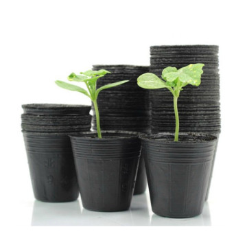 100 pcs Nursery Pots Seedling-raising Pan Feeding Block Nutrition Pan Garden Supplies Free shipping Size 10*10