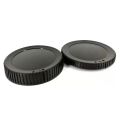 For N-ikon Z Mount Body Cap Rear Lens Cap Set For N-ikon Z Cameras Z6 Z7 Etc E5BA Hot