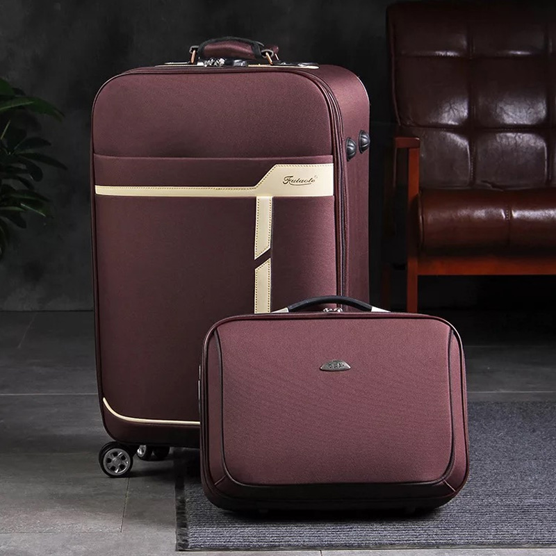 20"24"Inch Men&Women Travel Luggage set Trolley suitcase Brand Boarding bag Rolling luggage bag On Wheels With handbag