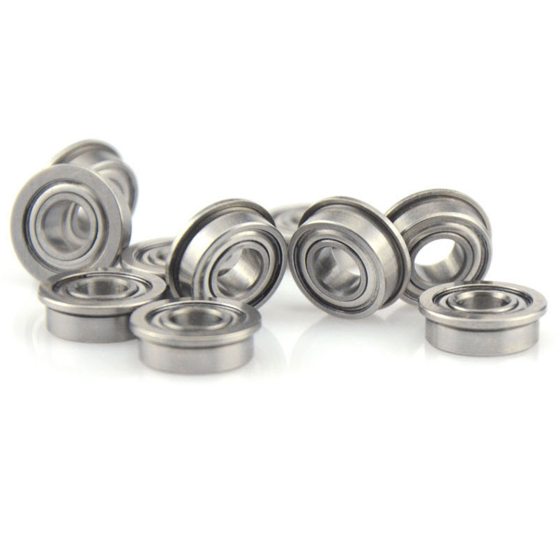 100pcs miniature flanged bearing MF126ZZ 6*12*4 mm LF-1260ZZ flange deep groove ball bearings 6mmx12mmx4mm