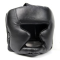 Black Good Headgear Head Guard Training Helmet Kick Boxing Protection Gear