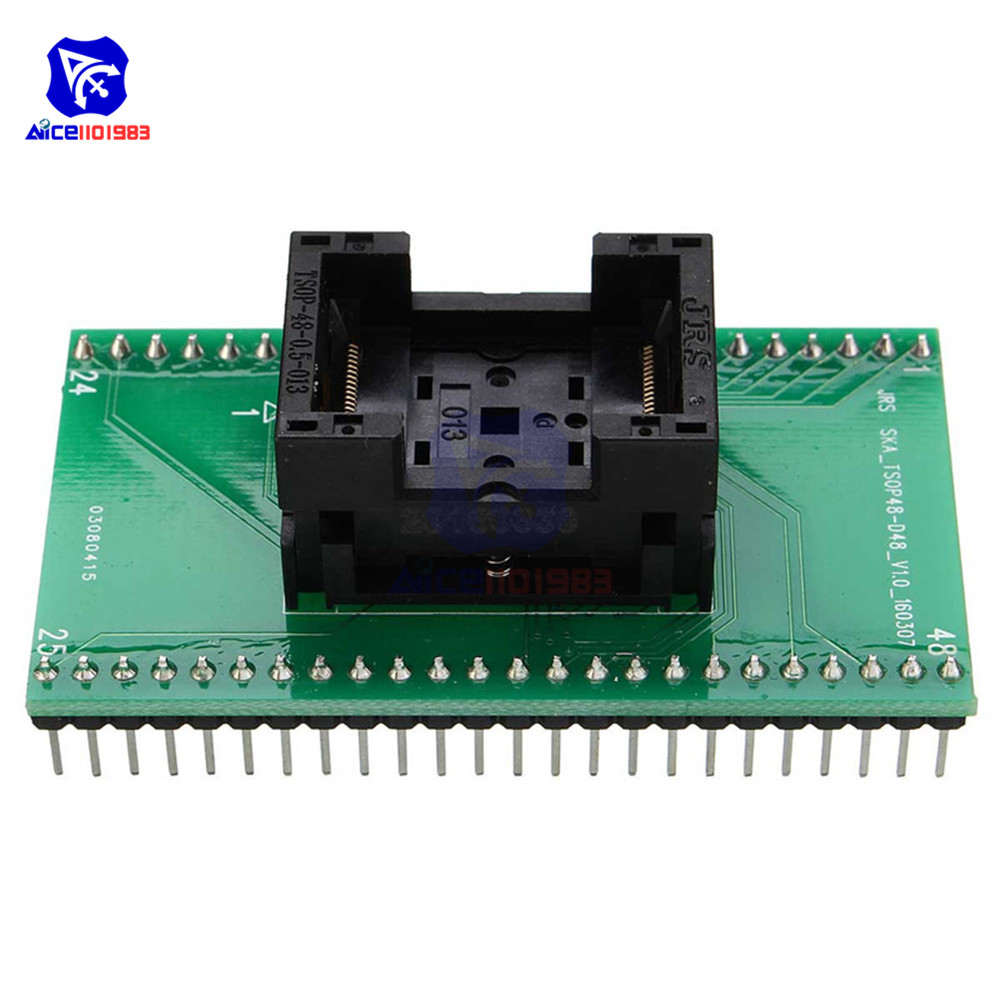 Tsop 48 Programmer TSOP48 to DIP48 Socket Adapter for TNM 5000 Programmer Xeltek USB Programmer & RT 809F