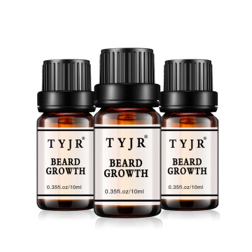 Men Beard Oil 10mL Fast Growth Moisturizing Facial Treatment Eyelashes Care Nourishment SSwell