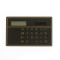 1pcs Mini Slim Card Handheld Calculator Solar Power Pocket 8-Digit Calculator Device Mathematics Teaching Students Stationery