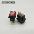 KCD1 12V/220V LED Light Waterproof Rocker Switch 3Pin 10A/250V IP67 Push Button Switch