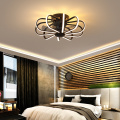 Modern Ceiling Fan with Lights Remote Control Ceiling Light Fan Lamp for Bedroom Dining Room 110v/220v LED Ceiling Fan lamp