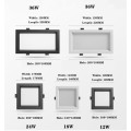led ceiling light 12W/18W/24W/36W AC85-265V ceiling recessed downlight square led panel light home commercial lighting