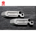 1 Pcs Titanium Alloy EDC Crowbar Screwdriver Cone Keychain Pendant Multi-function Gadget Portable Mini Bottle Opener