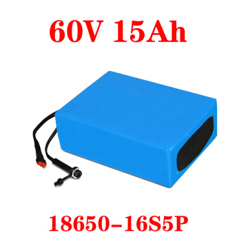 LiitoKala 60V ebike battery 60V 15Ah lithium ion battery electric bicycle battery 60V 1500W electric scooter battery