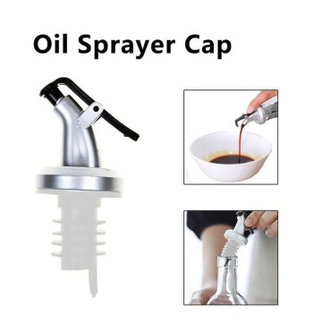 Oil Bottle Nozzle Wine Pourer Professional Vinegar Bottle Pourer Leakproof Syrup Olive Oil Sprayers Bottle Head Kitchen Tools