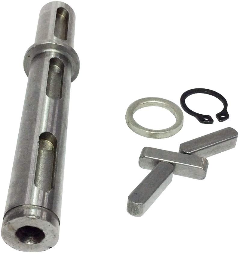 Single Output Shaft Diameter 18mm for Worm Reducer Single Output Shaft+Gaskets+S Ring+Corner Pin for NMRV 040 Gearbox