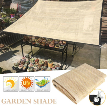 Anti-UV HDPE Sunshade Net Garden Sunscreen Sunblock Cloth Cover Greenhouse Succulent Plant Shading Balcony Terrace Courtyard