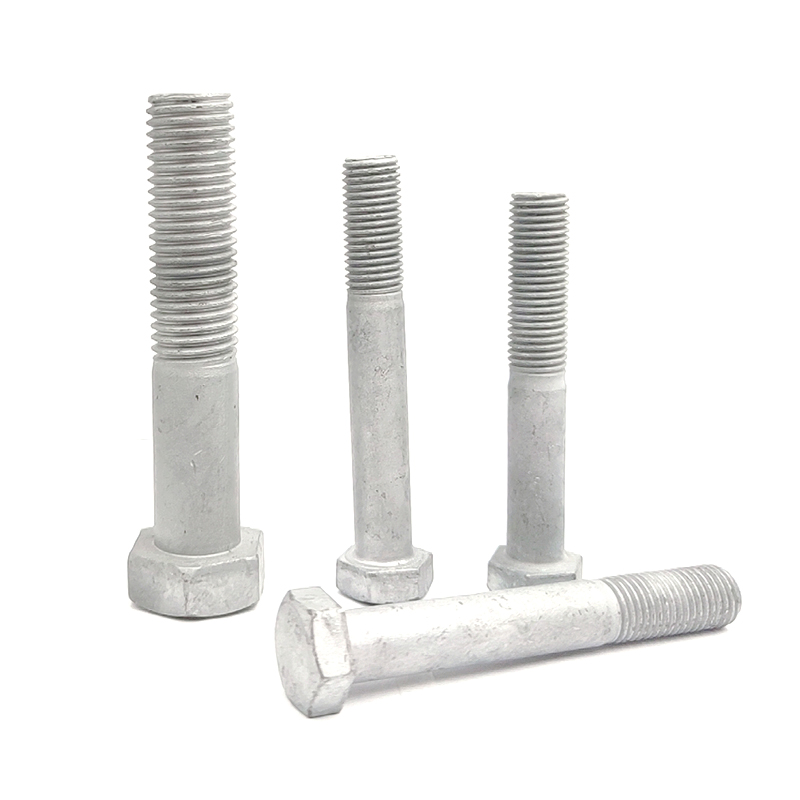 Hot-dip galvanized outer hexagon bolt