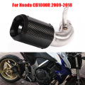 Motorcycle Exhaust System Carbon Fiber Muffler Escape Slip on CB1000R Exhaust Tail Tip Silencer for Honda CB1000R 2009-2018