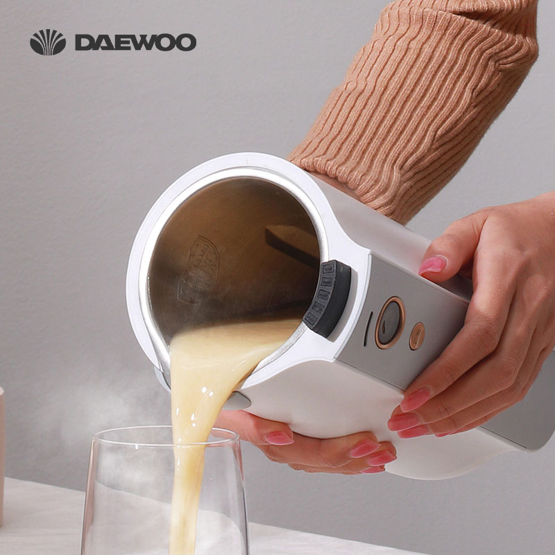 Youpin DAEWOO Milk Maker Portable Electric Fruit Juicer 300mL Automatic Hot Soy Milk Maker Stainless Steel Juicing Machine Cup