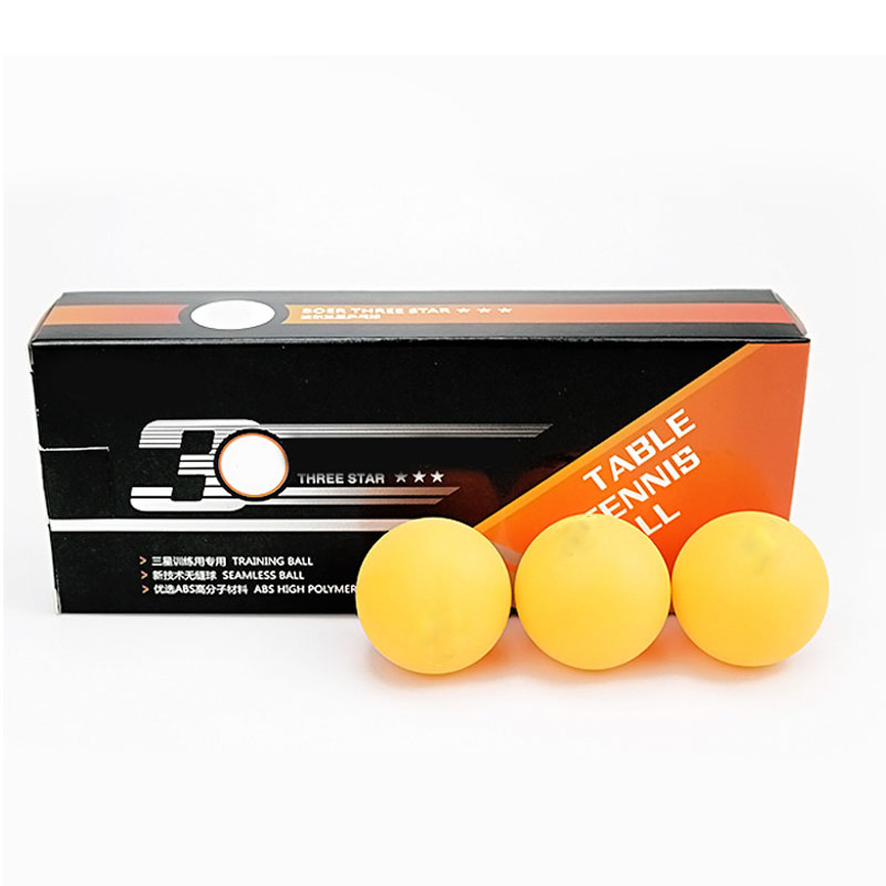 10pcs Table Tennis Balls 3 Star 40+ ABS Plastic Ping Pong Balls Table Tennis Training Balls EDF88