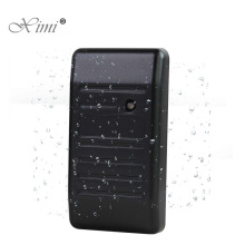 ID / IC / HID access control card reader MF13.56MHZ/EM12.5KHZ access control reader RS232 / 485,WG26 / 34 waterproof card reader