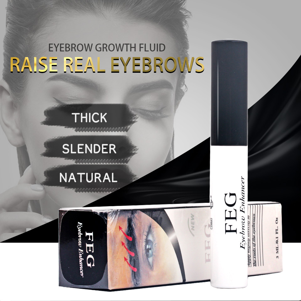 Feg Eyelash Enhancer Serum Eyelash Growth Treatment Natural Herbal Medicine Eye Lashes Extension Lengthening Mascara Makeup Tool