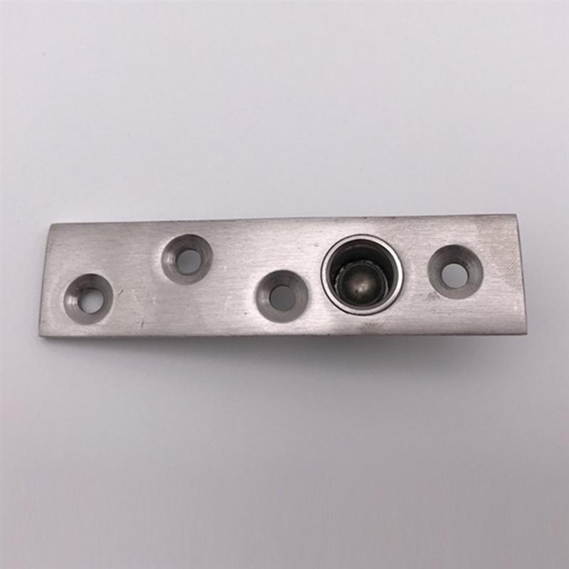 1Pc 360 Degree Rotating Furniture Hinge Stainless Steel Door Pivot Up Down Shaft Door Hinges With Eccentric Shaft Hardware