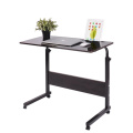 Foldable Computer Table Adjustable Portable Laptop Desk 80*40CM Rotate Laptop Bed Table Can be Lifted Standing Desk