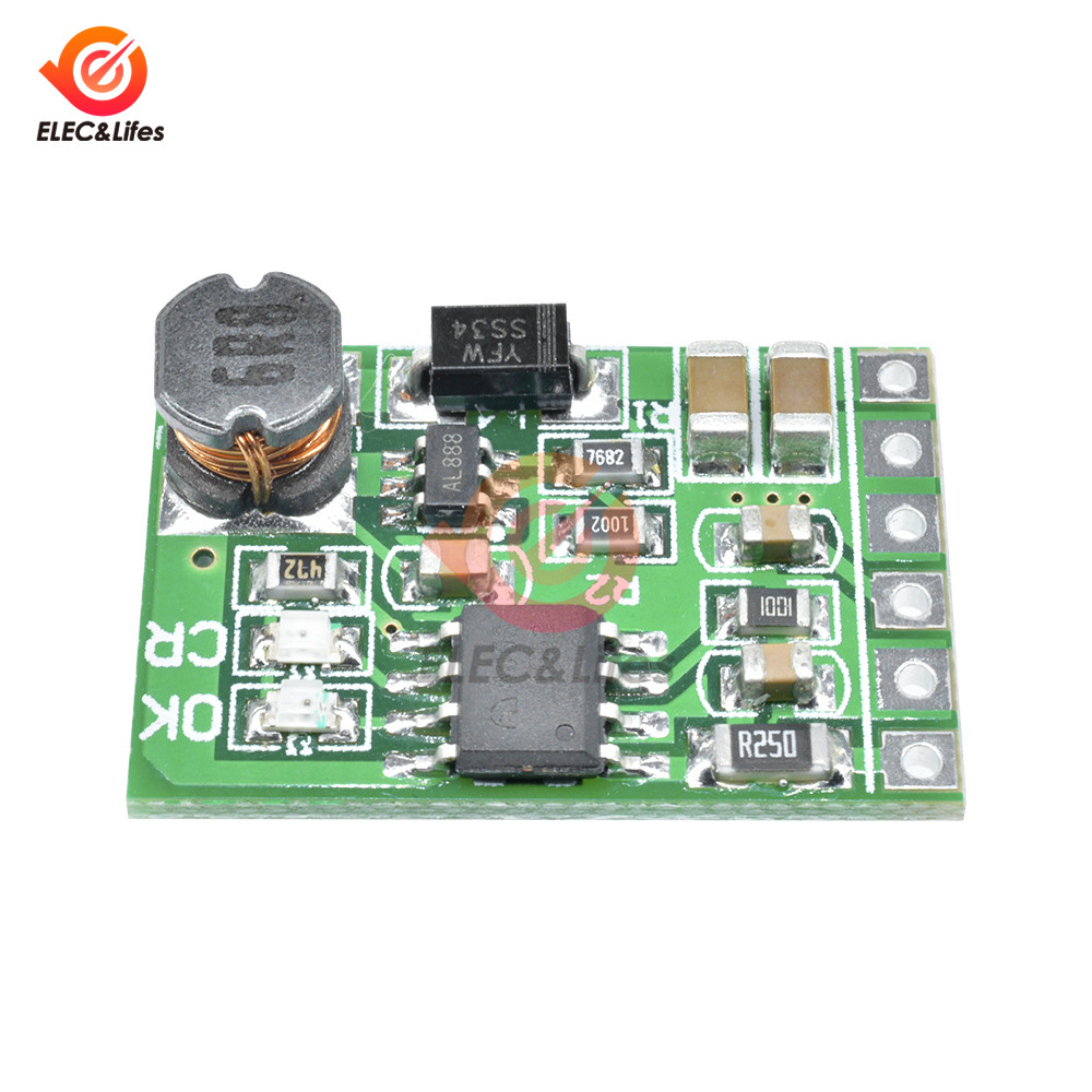 5V 2.1A UPS Mobile Power DIY Board Charger Step Up Module DC DC Converter Boost Module For 3.7V 18650 Lithium Battery