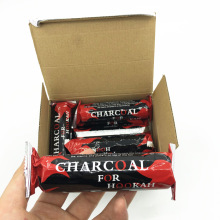 60-100 Pcs/Box Natural Coconut Shell Cubes Coal Charcoal for Shisha Hookah Chicha Narguile Accessories