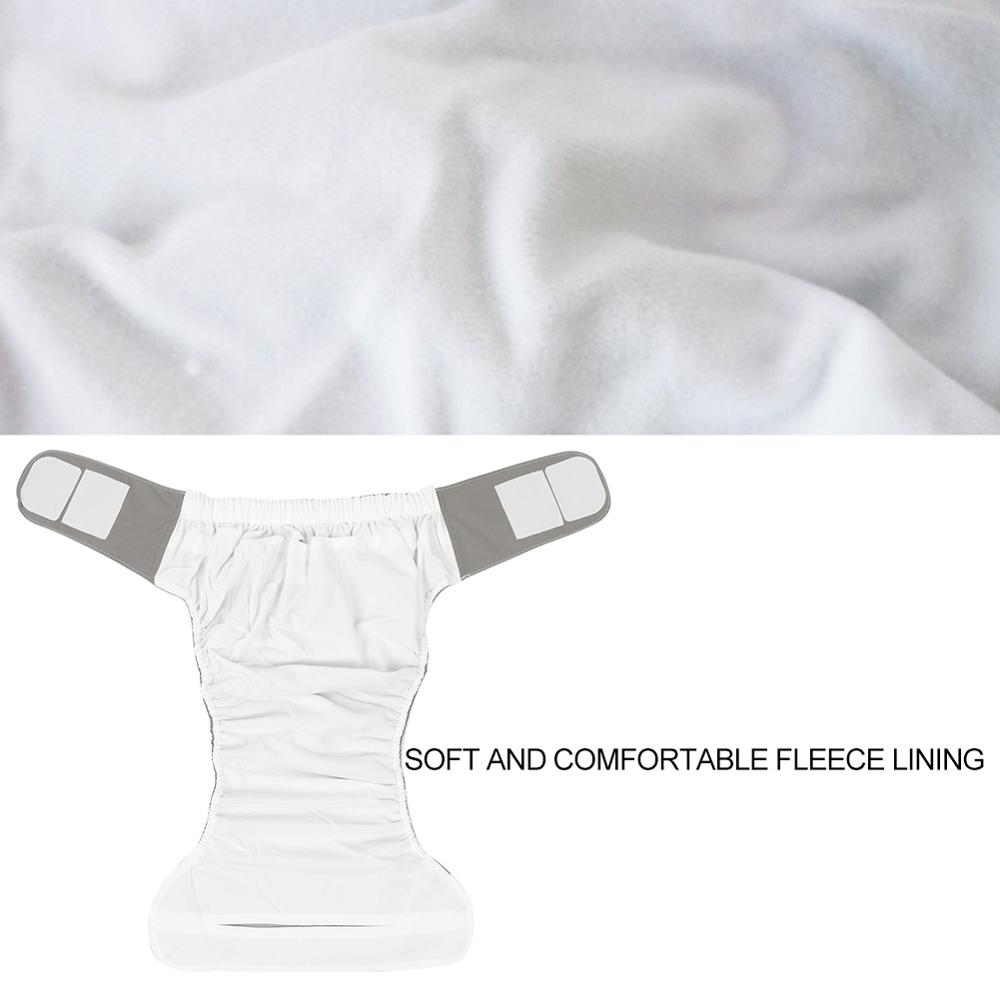 Adult Diapers Waterproof Washable Reusable Elderly Cloth Diapers Pocket Nappies Reusable Diaper Pants For Men & Women