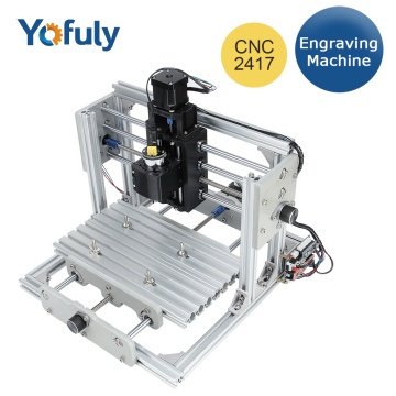 CNC 2417 DIY CNC Engraving Machine 3axis Mini Pcb Pvc Milling Machine Metal Wood Carving Machine Cnc Router GRBL Control