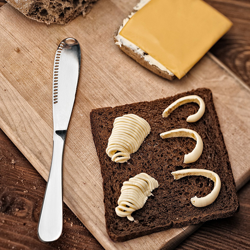 Stainless Steel Butter Knife Cheese Dessert Jam Spreaders Cream Knifes Utensil Cutlery Dessert Tools for Toast Breakfast Tool