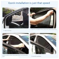Car Sunshade UV Protector Front Rear Side Window Curtain Sun Shade Fit Most of Vehicle Magnetic