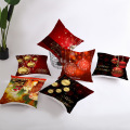 Christmas Cushion Cover Decorative Sofa Pillow Cover Case Seat Car Throw Pillowcase Christmas Decoration Pillows Decor Home