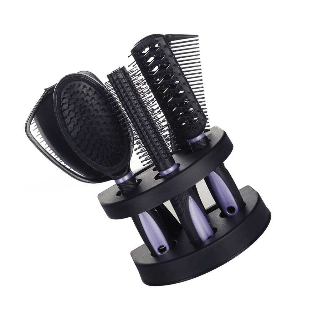 1 Set Anti-Static Cushion Comb Brush Salon Home Hairbrush With Mirror Hair Massage Comb Kits Hair Styling Tool Accessories