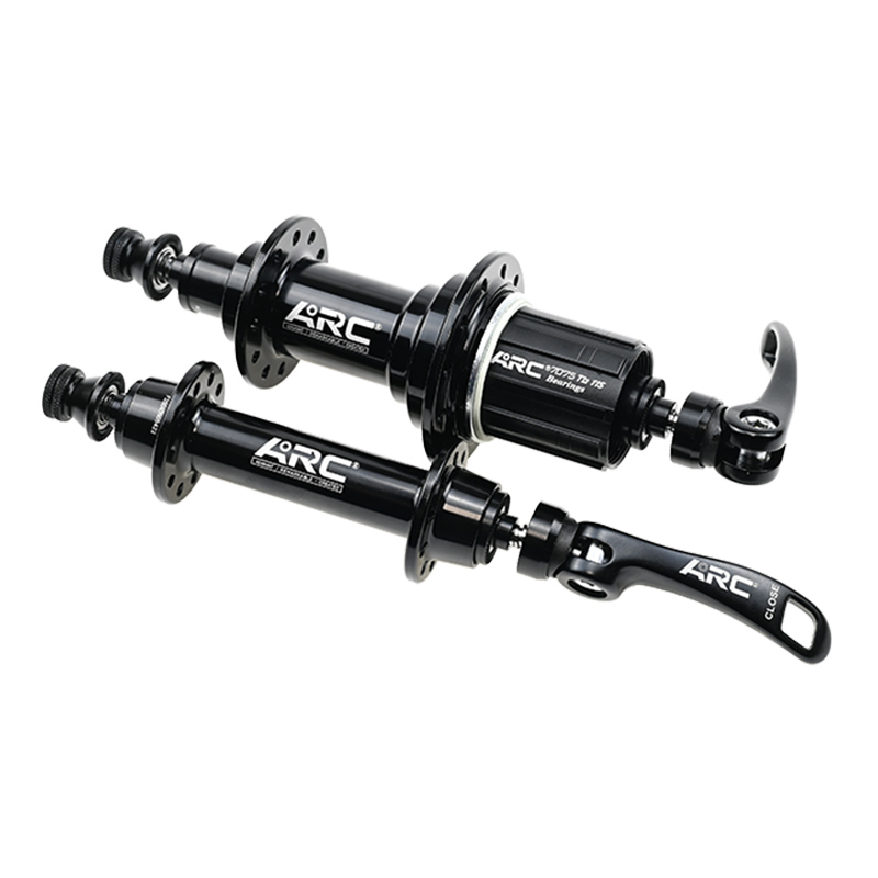 ARC 4 Bearings Hub 1:1 Structure Road Bike Hub Front 80g Rear 200g Super Light 20 / 24 Hole Bicycle Hub including the skewers