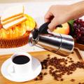 Stainless Steel Coffee Pot Mocha Espresso Latte Percolator Stove Coffee Maker Pot Percolator Drink Tool Cafetiere Latte Stovetop