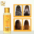 PURC 8% Banana flavor Brazilian Keratin Treatment Straightening Hair Repair Damaged Frizzy Hair Make Hair Smooth and Shiny 100ml