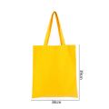 Women Durable Canvas Blank Grocery Plain Shopping Tote Bags Lady Multifunction Shoulder Bag Reusable Recycle Handbag 14 Colors