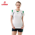 Etto Short Sleeve Volleyball Suit Breathable Quick Dry Sportswear Shorts & Jersey Volleyball Set Team Training Tracksuit HXB007