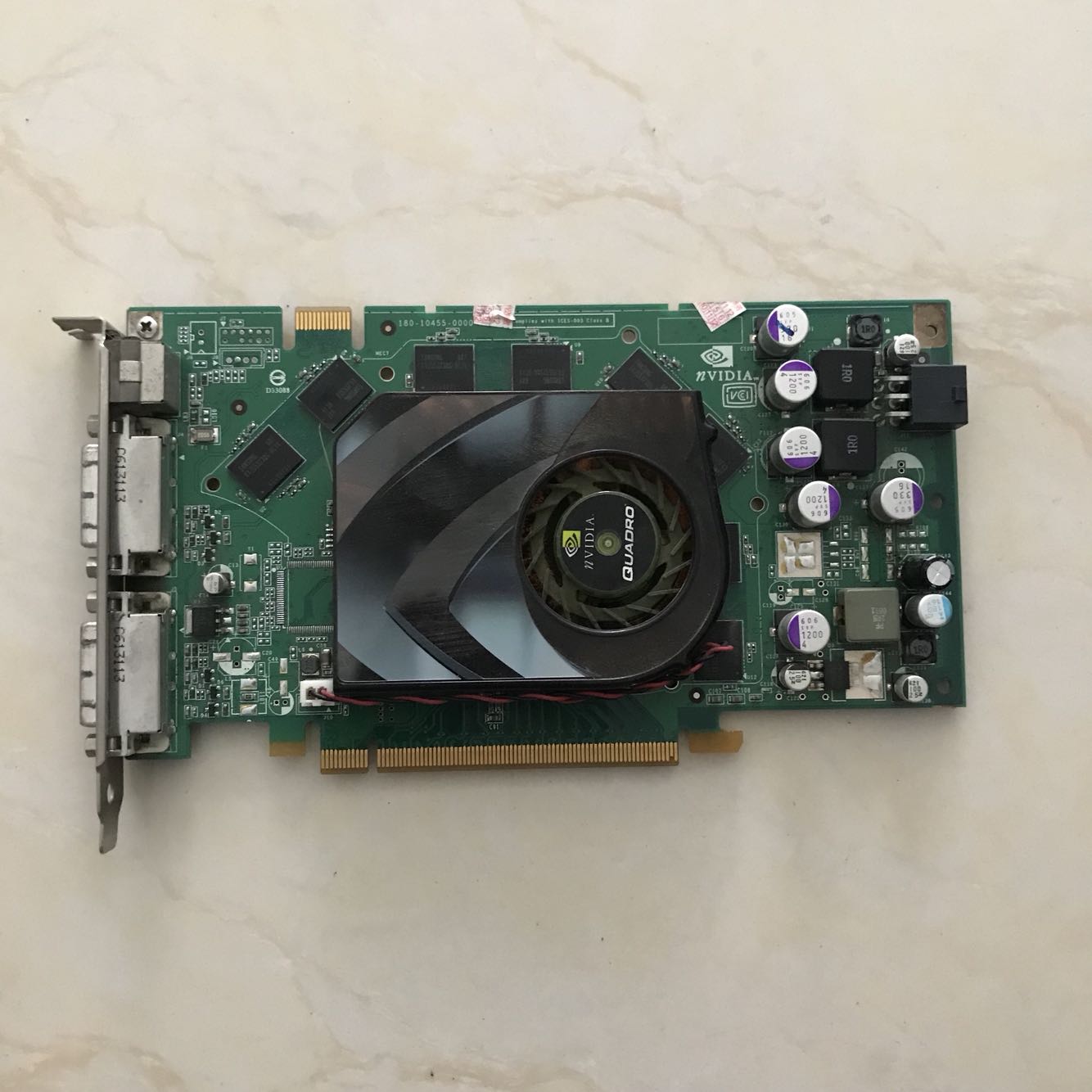 Original Quadro FX3500 graphics card Warranty 1 year DL-DVI