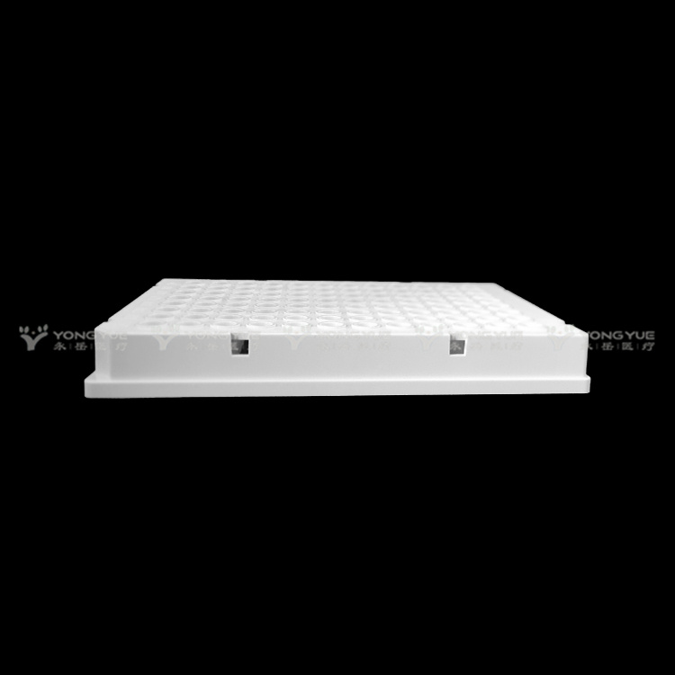 0 1ml 96 Well Pcr Plate Full Skirt White Frame White Tube