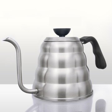 1L 1.2L Stainless Steel Coffee Pot Percolators Small Mouth Bottle Espresso Maker Kettle Tea Tools