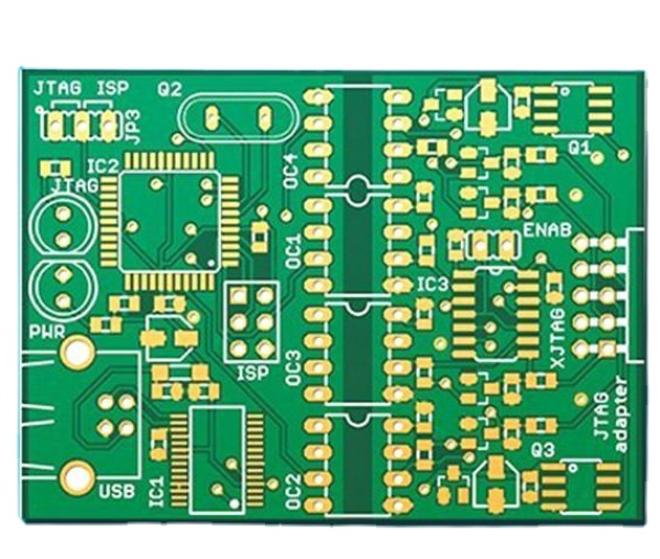 PLATED HALF HOLE CIRCUIT BOARD